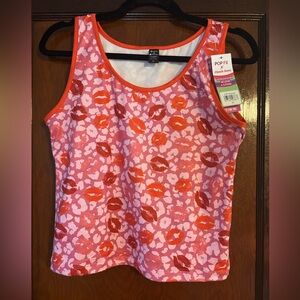 Cheek boss sleep set tank top and shorts pajamas size medium